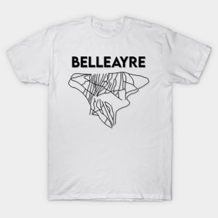 Belleayre Trail Map T-Shirt